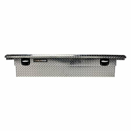 CAMLOCKER 60 in Crossover Truck Tool Box For Ford Maverick, Polished Aluminum S60LP
